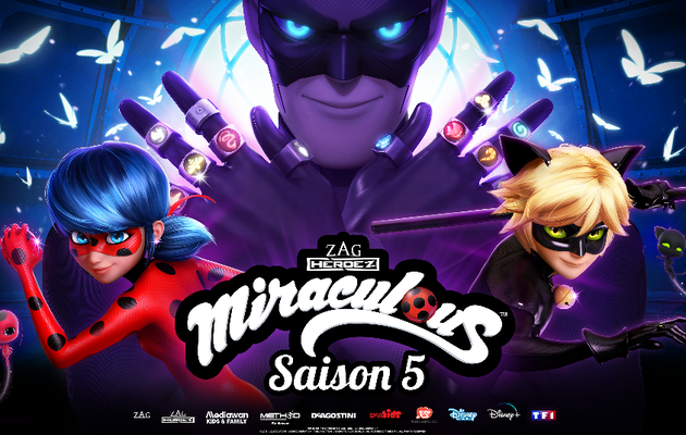 La saison 5 de "Miraculous" arrive le lundi 24 octobre à 10h30 sur TF1
