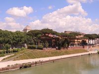 Ile Tibérine, forum Boarium et théâtre Marcellus