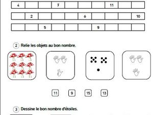 Les nombres de 1 à 20 - CP