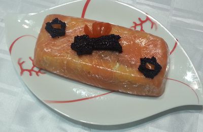 TERRINE AU SAUMON FUME