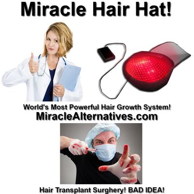 WARNING! Hair transplantation Can Be Dangerous! New Natural Solution Offered!