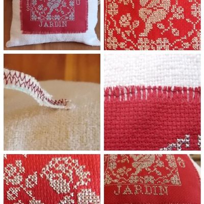 Coussin de porte en chanvre