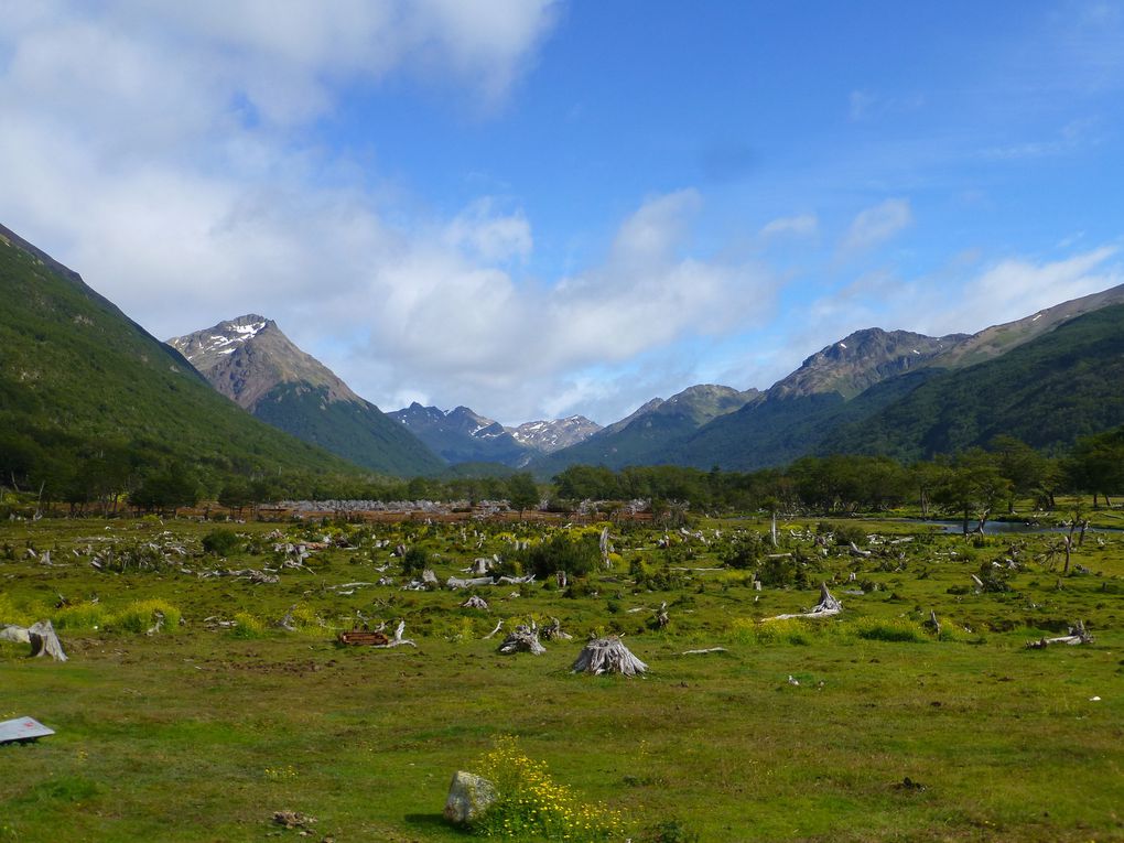 I spent my last day in Ushuaia hiking with Daan, a Dutch cyclist I had met a few days before. We were pretty amazed by the kind of landscape we found at the border of the city, I guess we just didn't expect the southern end of the world that way. It was another day in this paradise we call planet Earth, that I never get tired of discovering.