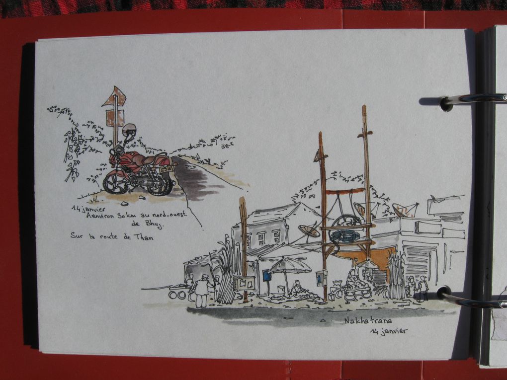 Album - Carnet de Croquis - Inde - Nepal - Arnaud (2012-2013)