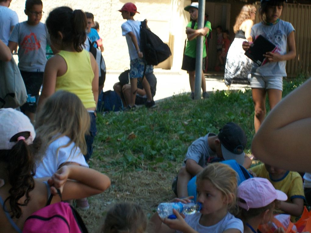 Avec les enfants du centre de loisirs, découverte de l'Huveaune