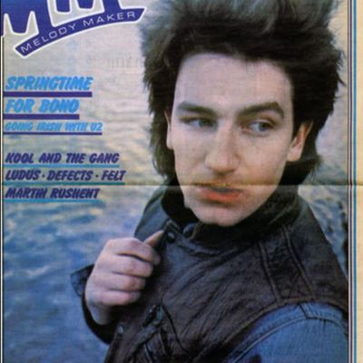 U2 - Magazine Mélody Maker -06 Février 1982