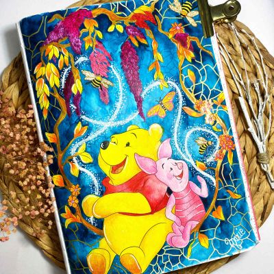 Winnie et la poussière de fée en coloriage :)