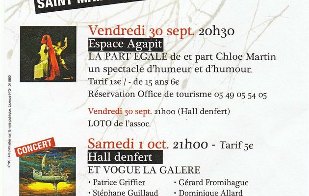 FESTI Automn' ARTS SAINT MAIXENT (79)