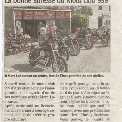 Article dans midi libre