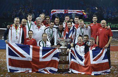 Tennis: La Grande-Bretagne remporte la Coupe Davis