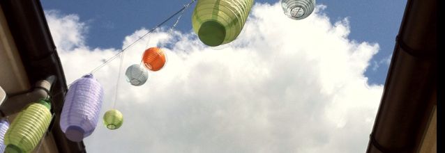 Les lampions de la fête