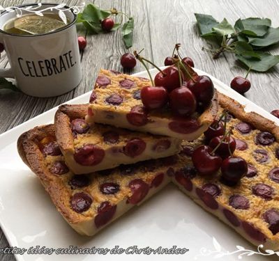 Clafoutis aux cerises allégé