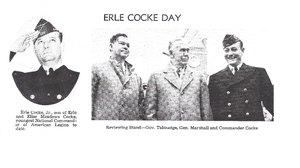 Erle Cocke, Jr Day Celebration