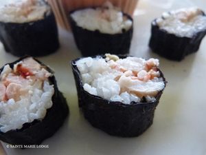 Makis aux crevettes