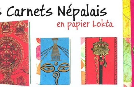 Papeterie Indienne - Carnets de note Népalais