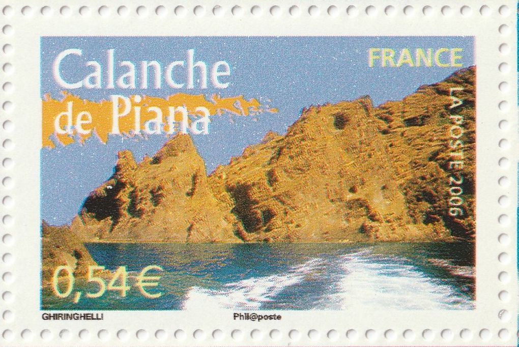 La Corse dans la philatélie française (1/). La Corse du Sud