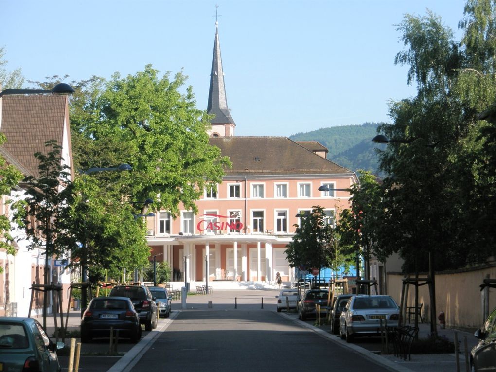 parcours de 110km, depart et arrivée à Niederbronn avec arret à Mouterhouse.