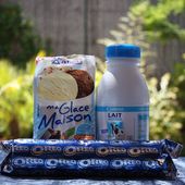 Une irrésistible envie de ...: Glace aux Oreos avec la préparation alsa "Ma glace maison"