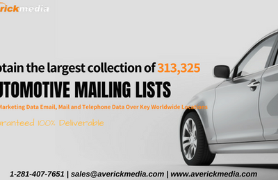 Use the 100% fresh Automotive Email Database  to achieve better and bigger campaign results