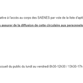 CIR REIMS ACCES SAENES LA 2024 - Syndicat AetI-UNSA Académie Reims