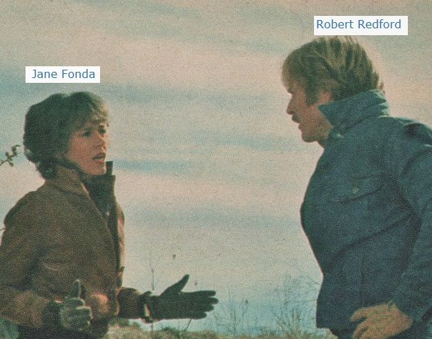 Robert Redford  Jane Fonda