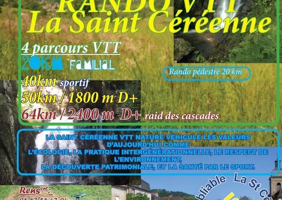 VTT - La Saint Céréenne 25-09-2016