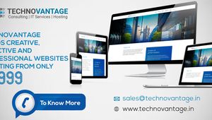 Website is one of the best ways to create online presence for your business & Technovantage is here to help you !