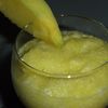 Mousse à la mangue...