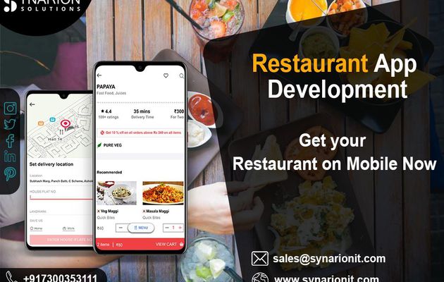 Key Benefits & Features Of Restaurant Mobile App Development