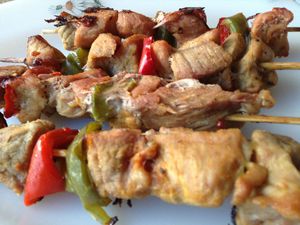 Brochettes de Veau  au four pour le mois de Ramadan