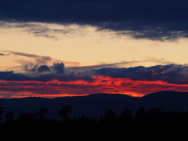 Couchers de soleil d'août