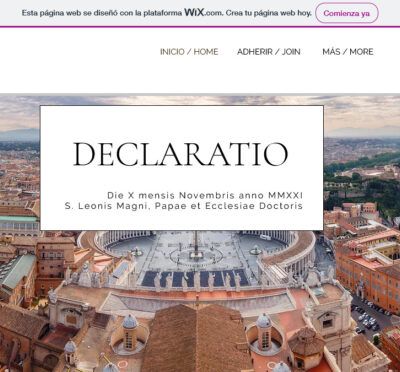 LES CATHOLIQUES DU MONDE ENTIER CRIENT AUX CARDINAUX QUE BENOÎT XVI EST LE PAPE