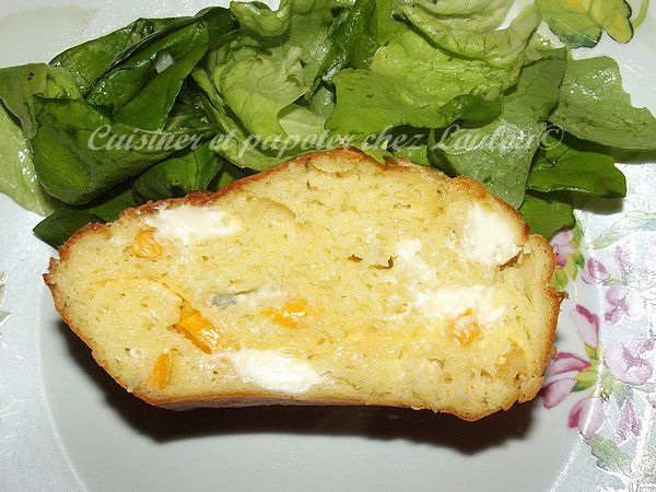 Cake moelleux aux 5 fromages