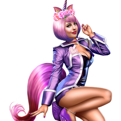 Femme - Sexy - Licorne - Render-Tube - Gratuit