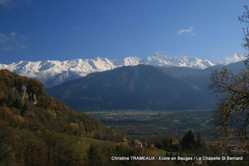 RANDO 2 - ECOLE EN BAUGES/CHAPELLE ST BERNARD