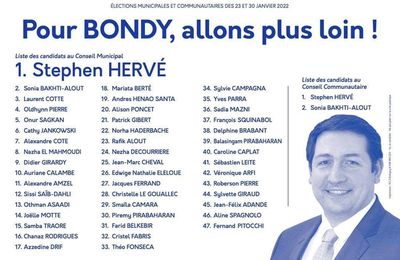 Pour Bondy, allons plus loin !