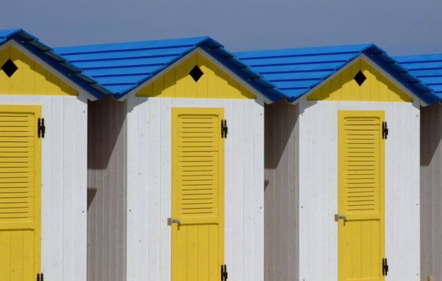 Une Image...une histoire: Les Cabines de bain.