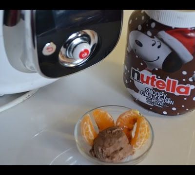 Recette cookeo  glace au Nutella (vidéo)