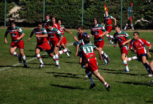 1er match de championnat cadets mhr à domicile contre  Nîmes le 03/10/09.
