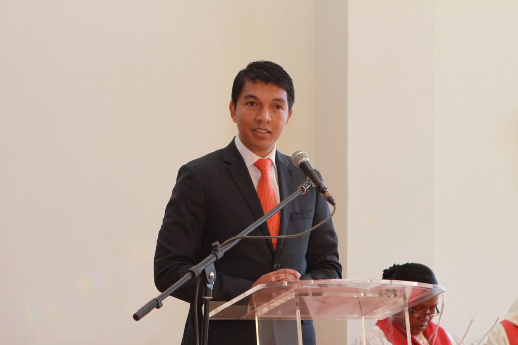 Le Président de Transition, Andry Rajoelina a assisté au culte de commémoration des 41 ans des évènements du 13 mai 1972