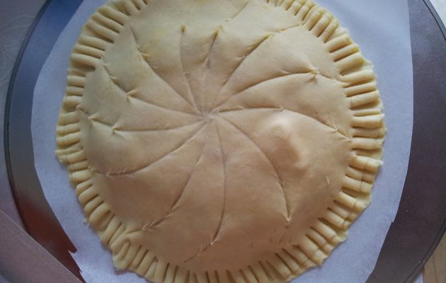 Galette des rois pommes - pépites de chocolat