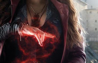 Avengers 2 : affiches avec la Sorcière Rouge et Vif-Argent