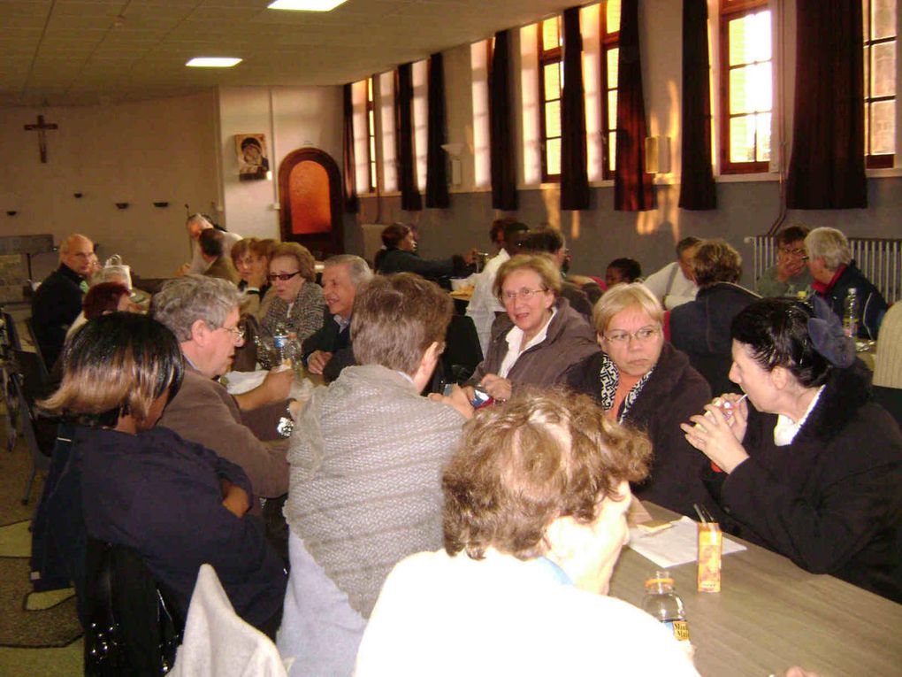 Pèlerinage à Banneux de l'Unité pastorale Notre-Dame des Ponts aux Rives d'Outremeuse (20 septembre 2008)