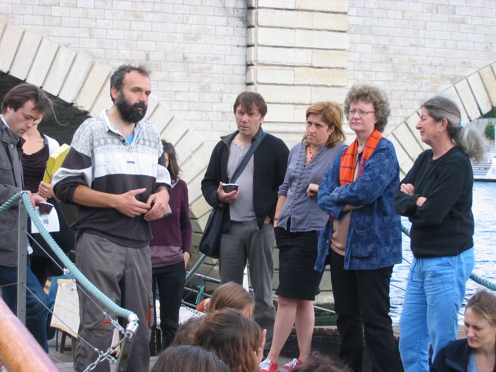 Rencontres des circuits courts, péniche Alternat, Paris (13e), 19 juin 2011