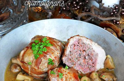 Paupiettes de veau & champignons 