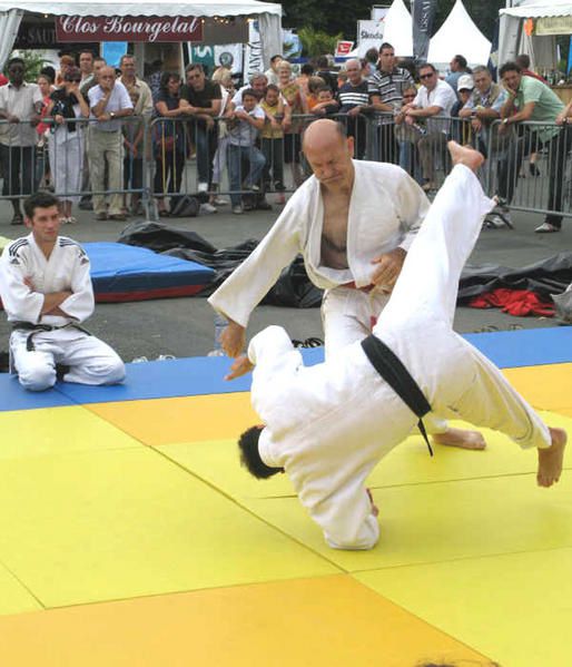 Les démos jujitsu de la foire expo de La Rochelle et ailleurs