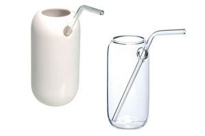 Sismo design, canette en verre