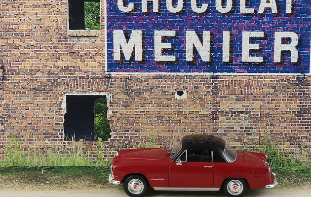 Chocolat Menier publicité murale | Mural advertising