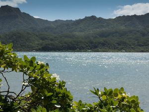 Tahaa, encore un tour en voiture mais avec la presqu'île en plus !