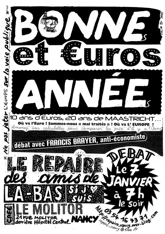 Les affiches de l'année 2012